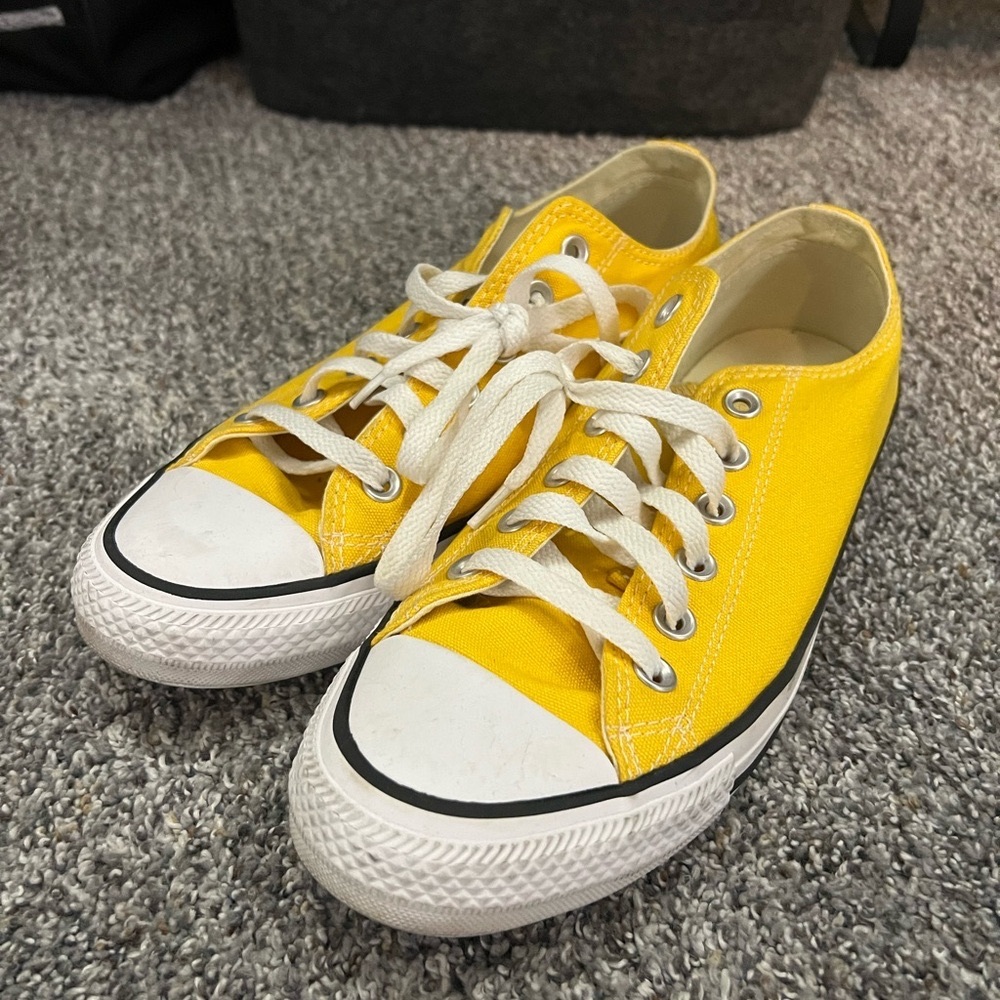 Yellow Converse